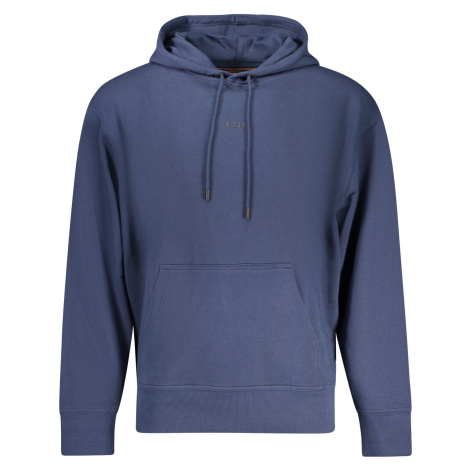 Modrá pánska mikina s kapucňou Hugo Boss