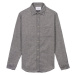 Portuguese Flannel  Teca Shirt - Light Grey  Košele s dlhým rukávom Šedá