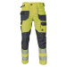 Cerva Sheldon Hv Pánske pracovné nohavice HI-VIS 03520098 žltá