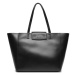 Calvin Klein Kabelka Ck Push Medium Shopper K60K612148 Čierna