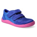 Barefoot tenisky Baby Bare - Febo Sneakers Navy/Pink