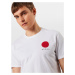 EDWIN Tričko 'Japanese Sun'  červená / čierna / biela