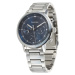 Calvin Klein Analógové hodinky 'Gauge'  námornícka modrá / strieborná