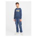 Jack&Jones Junior Mikina Logo 12257309 Modrá Standard Fit