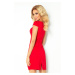Červené šaty s výstřihem model XL model 4976545 - numoco