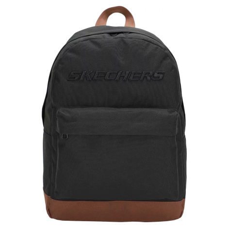 Čierno-hnedý batoh Skechers Denver Backpack S1191-06