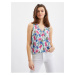 Orsay Pink-blue women's floral blouse - Women's