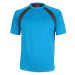 Cona Sports Pánske funkčné triko CS05 Azure Blue