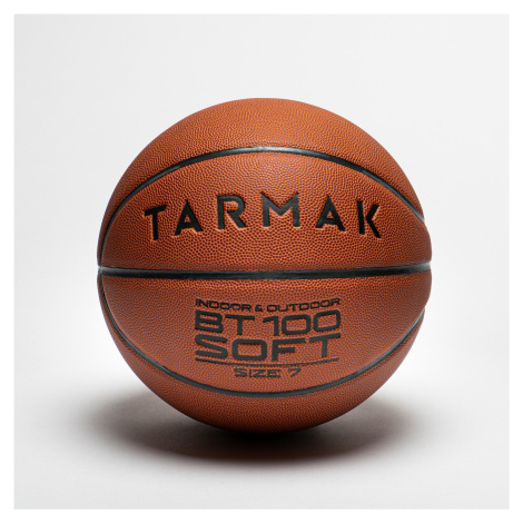 Basketbalová lopta BT100 veľkosť 7 pre chlapcov od 13 rokov oranžová TARMAK