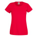 Lady fit Red T-shirt Original Fruit of the Loom
