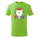 Detské tričko s potlačou Santu a nápisom Santov pomocník - vianočné detské tričko