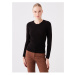 LC Waikiki Crew Neck Plain Long Sleeve Women's Knitwear Sweater