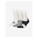 Sada troch párov pánskych ponožiek v bielej, šedej a čiernej farbe Calvin Klein Underwear