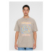 Men's T-shirt Lithium Oversize gray-beige