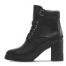 Tommy Hilfiger Členková obuv Outdoor Heel Lace Up Boot FW0FW06726 Čierna