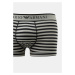 Pánske boxerky 2Pack 111210 4R542 Black/Stripe - Emporio Armani