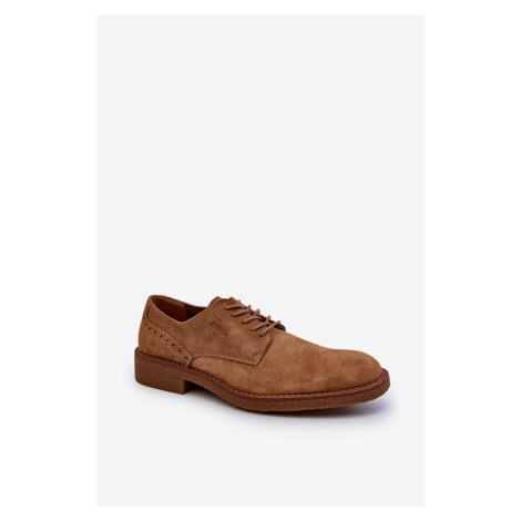 Suede Men's Shoes Big Star Camel