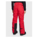 4F Lyžiarske nohavice H4Z22-SPMN006 Červená Regular Fit