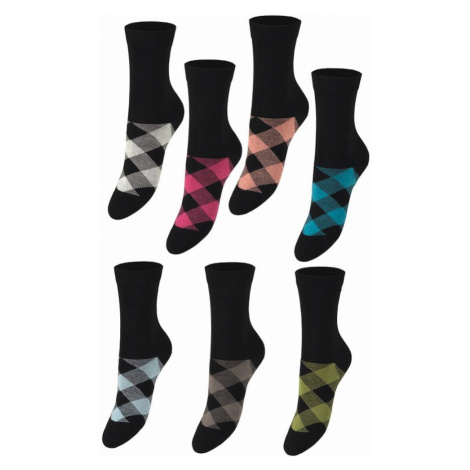 H.I.S Ponožky  zmiešané farby / čierna