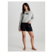 Dámska mikina Lounge Sweatshirt CK96 000QS6942EP7A šedá - Calvin Klein