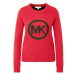 Michael Kors Sveter - MK METALLIC SWEATER červený