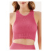 Dámsky top SEAMLESS TOP HALTER RIB