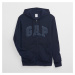 Mikina GAP Logo Fullzip Hoodie Tapestry Navy