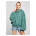 Women's bio oversized terry sweatshirt with a pale liner