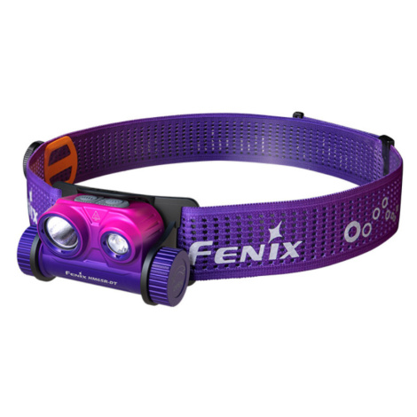 Čelovka Fenix HM65R-DT Farba: fialová