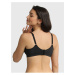 Čierna dámska podprsenka Playtex Essential Support Soft Cup Bra