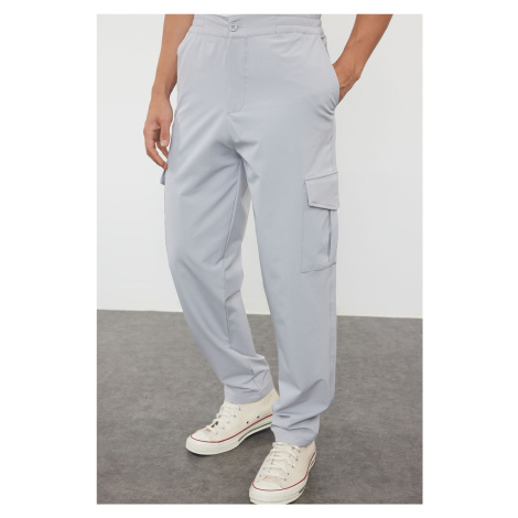 Trendyol Stone Technical Fabric Cargo Baggy Pants