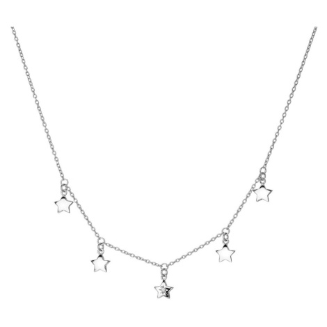 Hot Diamonds Hravý strieborný náhrdelník s diamantom Most Loved DN161/DN163 40 - 45 cm