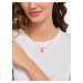 Thomas Sabo KE2207-082-9-L45V Link Chain with Pearls and pink Gold Bears Pendant 40-45 cm