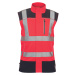 Cerva Knoxfield Hvps Pánska pracovná bunda HI-VIS 03010556 červená