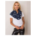 Navy blue scarf