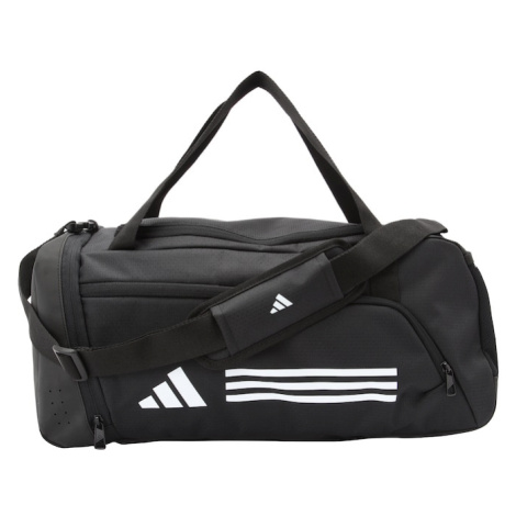 ADIDAS PERFORMANCE Športová taška 'Essentials'  čierna / biela