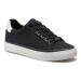 Calvin Klein Sneakersy Vulc Lace Up Diam Fox Mono Jacq HW0HW01907 Čierna