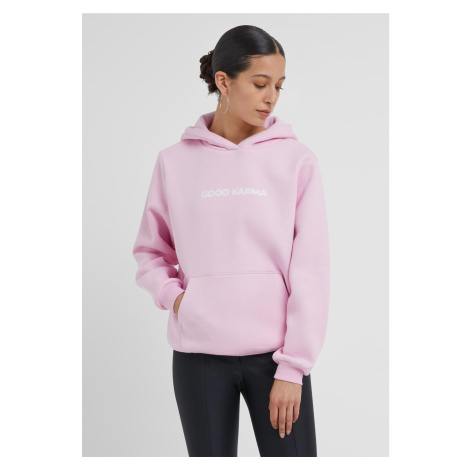 Women's hoodie Karma Butterfly light pink mister tee