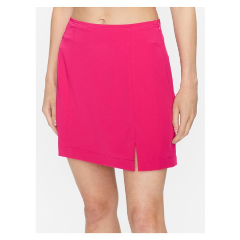 Guess Mini sukňa W3YD63 WFKY2 Ružová Regular Fit