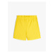 Koton Shorts Pleated, Elastic Waist, Comfortable Cut