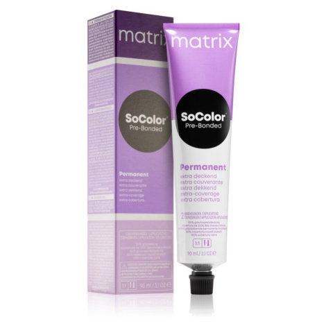 Matrix SoColor Pre-Bonded Extra Coverage permanentná farba na vlasy odtieň 508Nw Hellblond Natur