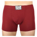 Men's boxers Styx long classic rubber wine