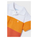 Detská bavlenná polokošeľa Mayoral oranžová farba, vzorovaný