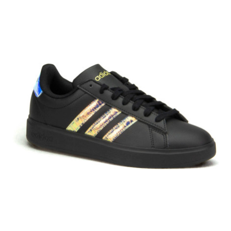 Dámska rekreačná obuv ADIDAS Grand Court 2.0 core black core black matt gold