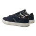 Tommy Hilfiger Sneakersy Th Hi Vulc Low Street Suede FM0FM05112 Tmavomodrá