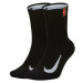 Nike MULTIPLIER CREW 2PR CUSH Unisex ponožky, čierna, veľkosť