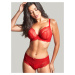 Panache Ana Plunge salsa red 9396