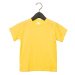 Canvas Detské tričko s krátkym rukávom CV3001T Yellow