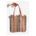 Large Woven Beach Bag Brown Avonas