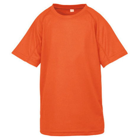 Spiro Detské rýchloschnúce tričko RT287J Fluorescent Orange